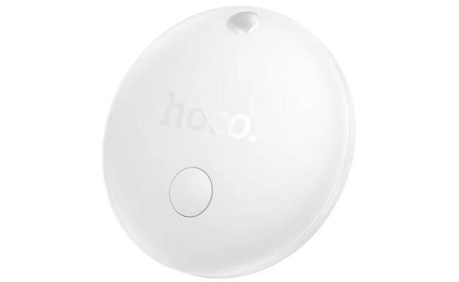 HOCO E93A Anti lost Smart Tag Support for Google Find My App Android Phone GPS Tracker Finder Locator for Key Pet Luggage Tag Device - White